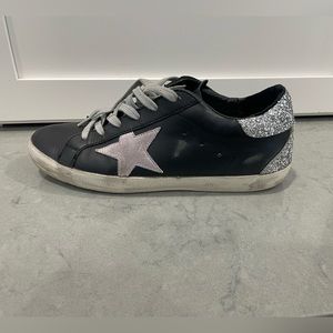 Size 8 - Golden Goose Superstar Glitter Star - G34WS590-015
